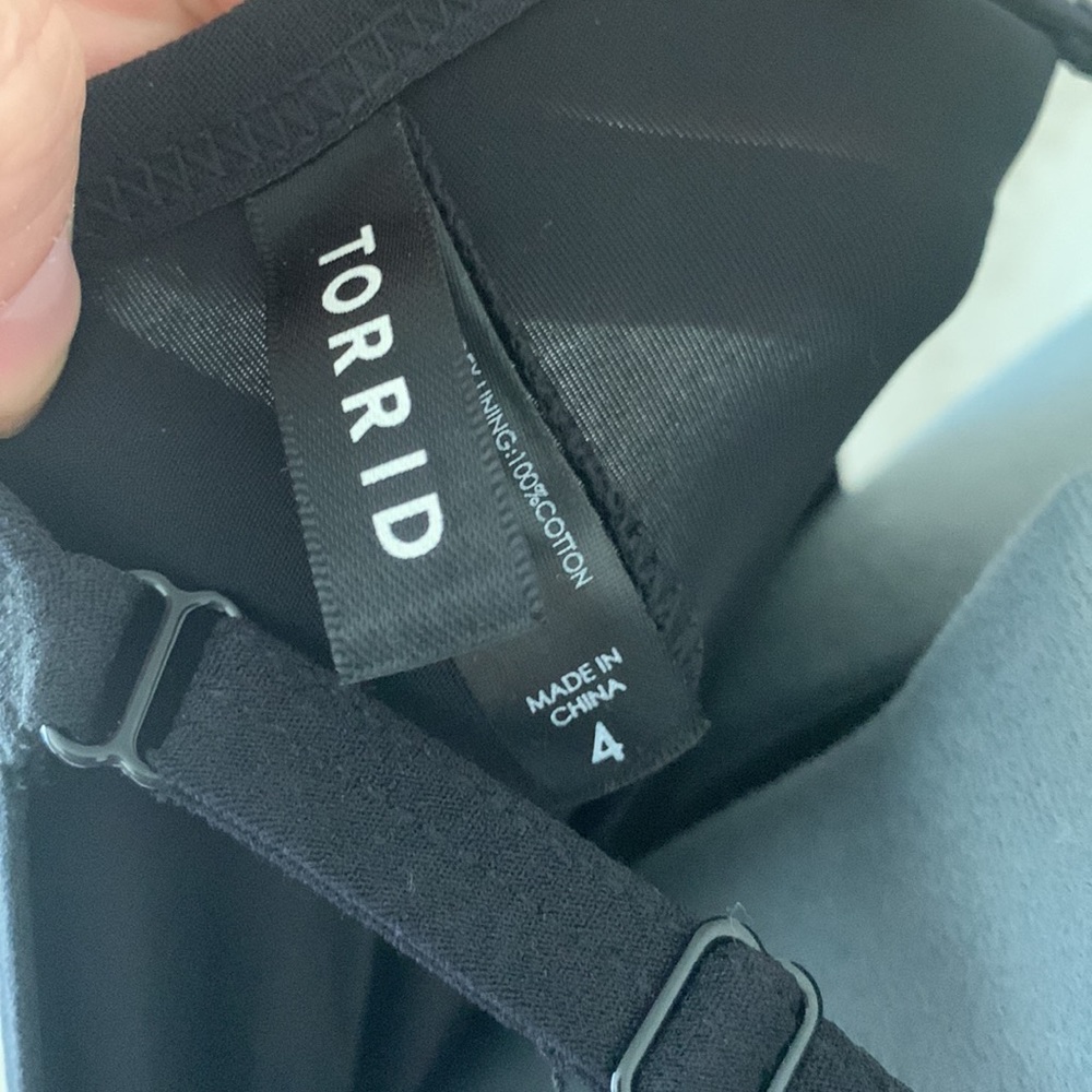 ❌SOLD❌Torrid Bodysuit Black - Picture 7 of 9